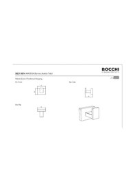 Resim Bocchi Matera Bornoz Askılık Krom 3021-0014 Çok Renkli 