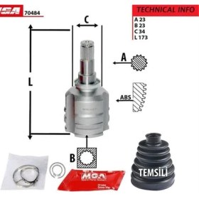 Resim Mga 70484 Aks Kafa Ic-Corolla 03-07 1.4 1.6 Vvtı Benzinli 23X23X33 708052 