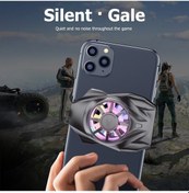 Resim As03 Telefon Radyatör Usb Powered Telefon Soğutma Fanı Soğutucu Kontrolörü Süper Beygir Gücü, Soğutma İçin Güçlü Rüzgar Yepyeni Ve Yüksek Kalite 