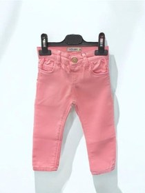 Resim Escabel Kız Bebek Pamuklu Lycralı Pantolon-14318 Pembe 