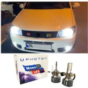 Resim Fiat Palio Led Xenon Kısa Far Ampulü H7 Mono Yeni Seri Beyaz 2006-2012 