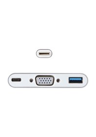 Resim Vcom Cu426M Type-C-M To Vga-F Usb 3.0-F Type-C-F Çevirici 