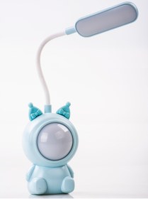 Resim Mukko Home Kuromi Cartoon Temalı Şarj Edilebilir Masa Lambası, USB Şarjlı Kalem Tıraşlı 