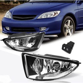Resim X POWER TUNİNG Honda Cıvıc 2004-2006 Beya Sis Farı 