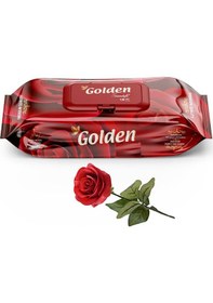 Resim Islak Mendil Golden Tiryandafil 90'lı 12 Paket 1 Koli 