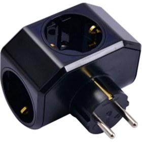 Resim Viko Yonca Plus Üçlü Siyah 