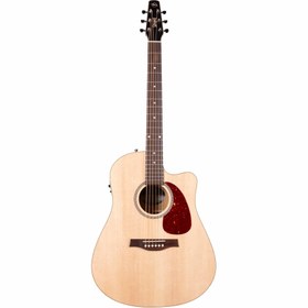 Resim Seagull Coastline Slim CW Ladin Presys II Elektro Akustik Gitar (Natural) 