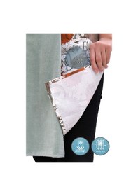 Resim Tulipa Ayar Askılı Sıvı Geçirmez Su Geçirmez Mutfak Önlüğü Eldiven Tutacak Antrasit 