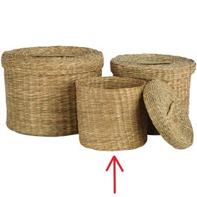 Resim Vitale Kapaklı Sepet Küçük Boy AK.JJ0026 - Tek Parça 
