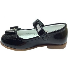 Resim Ortopedika Ortaç Kız Çocuk Babet Abiye Ayakkabı Rugan Düğün Özel (346887585) Siyah 