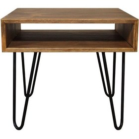 Resim Albit Masif Ahşap Orta Sehpa 