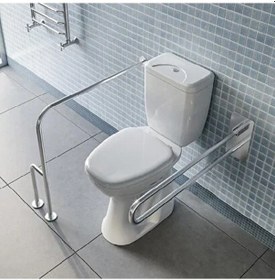 Resim Ece Banyo Bedensel Engelli Kullanımına Uygun Alttan Çıkışlı Klozet Seti 