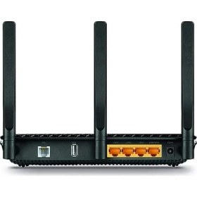 Resim TeknoKapsül Tplqs Archer VR600 AC1600 Kablosuz Gigabit Vdsl/adsl Modem Router, Versiyon 2.0, Siyah/gümüş 