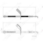 Resim SVAC 80-141 Fren Hortumu Ön Sol Hyundai I30 07-12 Kia Ceed Sw / Hb / Pro 06- 