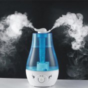 Resim 3 Litre Ultrasonik Buhar Makinesi Hava Nemlendirme Cihazı Hava Nemlendirici Ayarlanabilir Sprey Çıkışı Buhar Makinesi 