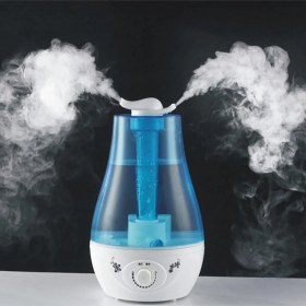 Resim 3 Litre Ultrasonik Buhar Makinesi Hava Nemlendirme Cihazı Hava Nemlendirici Ayarlanabilir Sprey Çıkışı Buhar Makinesi 