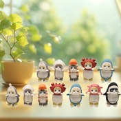 Resim Sevimli Körpe Zamanı Kedi & Arkadaşlar PVC Figürler - Renkli, Fantastik Oyun Konsolu & Ofis Dekoru - Halloween, Noel, Ramazan, Gelin Duşları & Partiler için İdeal - Benzersiz Doğum Günü & Tatil Hediyesi 