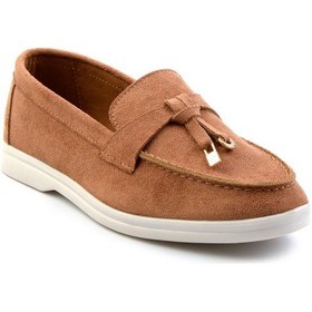 Resim Taba Kadın Loafer Ayakkabı K01140004672 Taba 