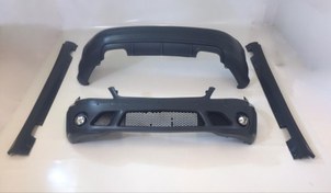 Resim Mercedes W204 C Serisi (2007-2011) Arası Uyumlu C63 Body Kit ( Makyajsız ) 
