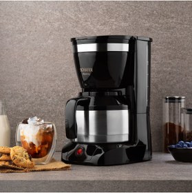 Resim Schafer Warmy Termoslu Filtre Kahve Makinesi-Inox 