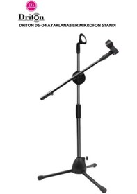 Resim Driton Ds-05 Profesyonel 3 Bacaklı Mikrofon Sehpası - Mikrofon Standı 