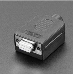 Resim De-9 (Db-9) Tipi Dişi Konnektör 