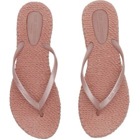 Resim Misty Rose Cheerful02 - Pembe Düz Parmak Arası Terlik-6949 Pembe 