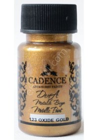 Resim 123 Oksit Altın Cadence Dora Metalik Boya 50 ML 