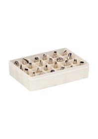 Resim Tahtakale Toptancı Metal Pasta Duy Seti 24 Lü B047 Çok Renkli 