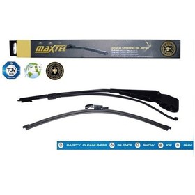 Resim Vw Crafter 2e 2006-2016 Sağ Fıskiye Hortumlu Arka Silecek Komple Kol + Süpürge 