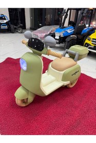 Resim oyuncak sepetim Vespa akülü motorsiklet (2-5 yaş) 