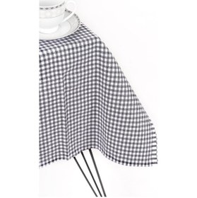 Resim Model Home Arven Zafir Pötikareli Masa Örtüsü 170 X 170 Cm 