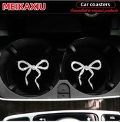 Resim İki Yeni Kadın Güzel Büyük Fiyonk S Parlak Blingbling General Motors Su Bardak Gümüş Gümüş 