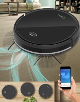 Kiwi Akıllı Robot Süpürge Islak Kuru Robot Vacuum Mop Kvc-4090