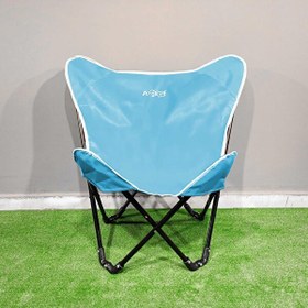 Resim Argeus Butterfly Katlanabilir Mavi Kamp Sandalyesi 