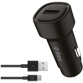 Resim Ttec 2cks30cs Smartcharger 2.4a Araç Şarj Aleti + Usb-c Kablo 1 Adet 