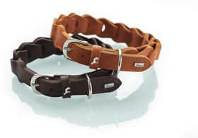 Resim Solid Education Chain Boyun Tasması - Koyu Kahve / S-M 