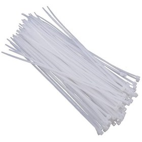 Resim Plastik Kablo Bağı Beyaz 150X2,5Mm (100Adet) 