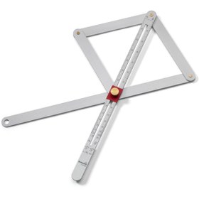 Resim HULTAFORS COMBI Alüminyum Açı Ölçer 252003 