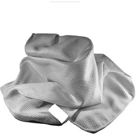 Resim Vizyon Park Mikrofiber Oto Cam Temizlik Bezi Baklava Desen Cam Bezi Toz Leke Bırakmaz 50x70 Cm- Gri 
