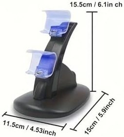 Resim Hepu TP4-0408B Kablosuz Oyun Kolu Şarj Standı 