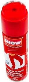 Resim SHOW Süet ve Nubuk için Sprey Ayakkabı Boyası 250ml. (Kırmızı) 