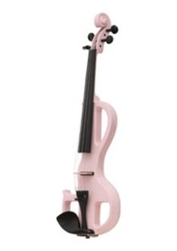 Resim Kinglos Kng Mıds-b1807 Elektro Keman 4/4 Pembe Profesyonel - Silent Kulaklık Çıkışlı Sessiz Çalışma Modu, Kristal Netliğinde Tonlar 