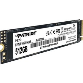 Resim Patriot 512GB P320 3000-2200MB-s NVMe M.2 SSD (P320P512GM28) Ssd Disk 