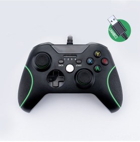 Resim Moveevo Siyah Kablolu Xbox One/pc Oyun Kolu - Özel Tasarım Yeni Nesil - Taşınabilir Ve Kolay Kullanım 