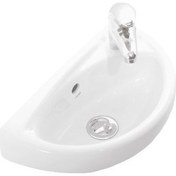 Resim Creavıt TP040 Oval Lavabo 23X39 cm (Batarya Delikli) Sifon Dahil 