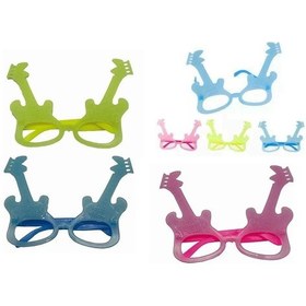 Resim Fosforlu Gitar Model Glow Parti Gözlüğü Karanlıkta Yanan Gözlükler 12 Adet 1 