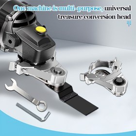 Resim 1 Takım Çok Fonksiyonlu Açılı Taşlama Makinesi Dönüştürücü Adaptörü - DIY Projeler ve Profesyonel Kullanım İçin Evrensel Alet Seti, Açılı Taşlamalar için Mükemmel 