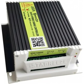 Resim IstaBreeze İSTA-BREEZE İ-700 WATT 24 V Rüzgar Türbini + Hibrit Şarj Kontrol Cihazı 