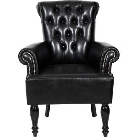 Resim 3A Mobilya Dark Black Berjer 